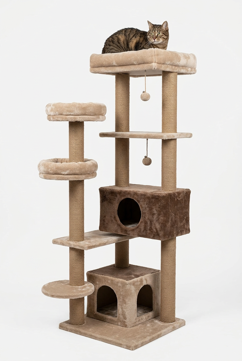 Cat Tree for Large Cats Cat Tower for Indoor